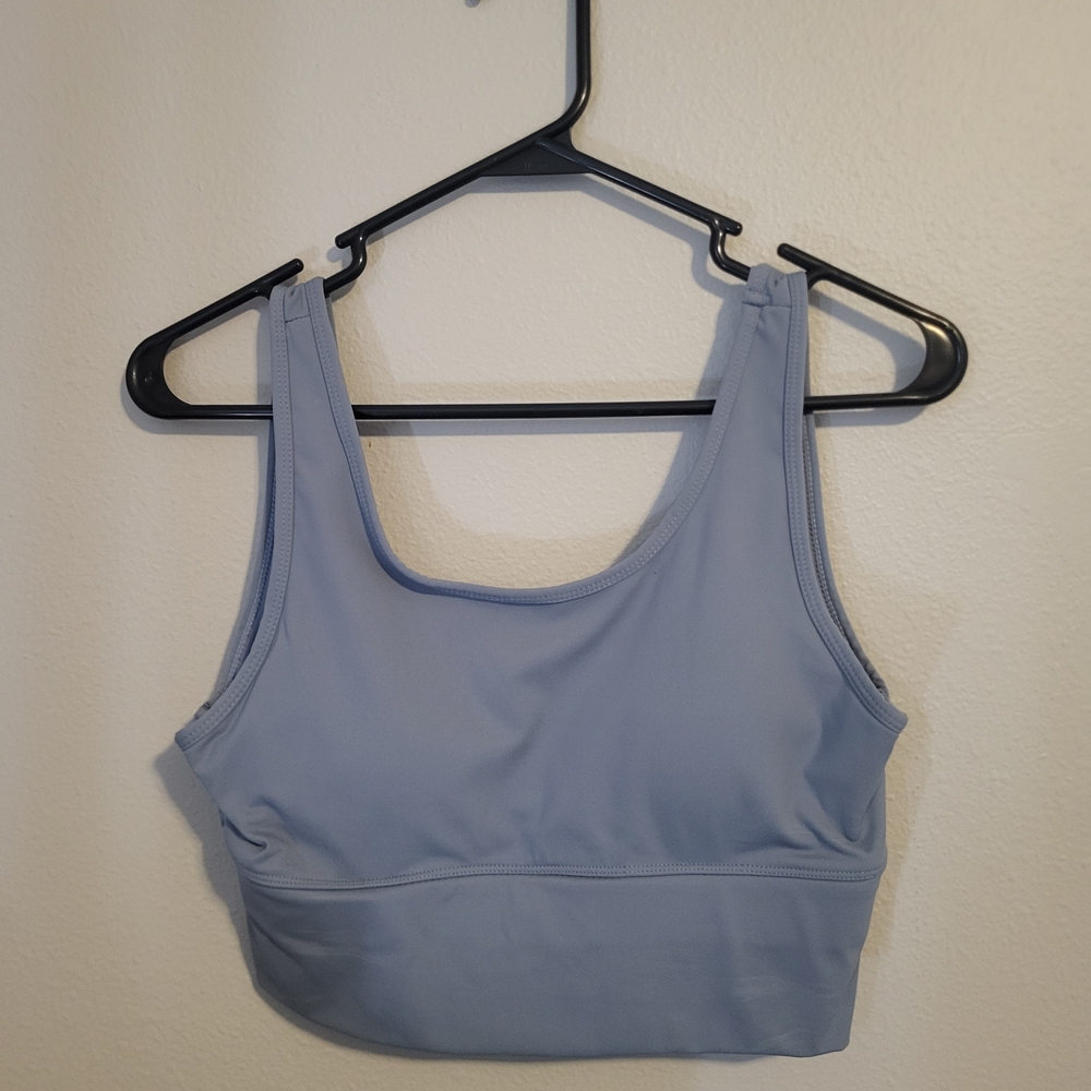 Women's Light Blue Sports Bra